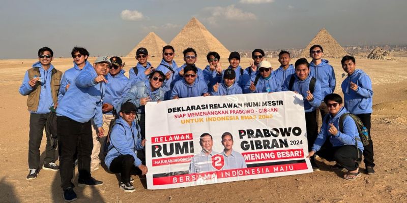 Diaspora Mesir dan Turki Mendukung Prabowo-Gibran dalam Pilpres 2024