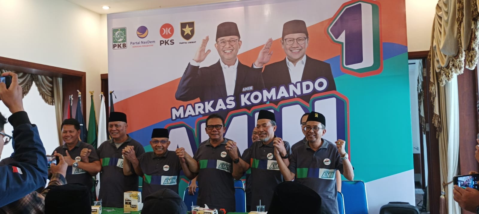 Pengenalan Tim Pemenangan Amin Mako Malang Hari Ini kepada Publik