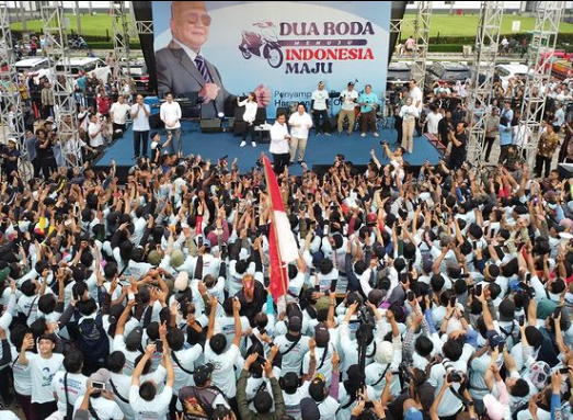 Prabowo Mengucapkan Terima Kasih kepada Para Ojol Jakarta yang Bergabung dalam ‘All In Prabowo’: Saya Merasakan Dukungan Kalian