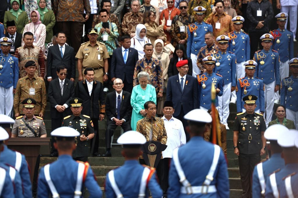 Tokoh Senior TNI dan Selebriti Bersama Jokowi dan Prabowo Hadiri Peresmian Graha Utama Akmil Magelang