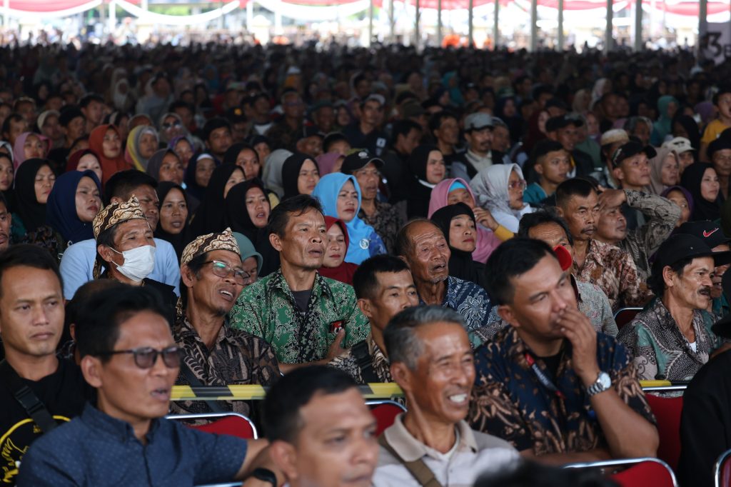 Prabowo Terkesan dengan Acara Kementan-Kemhan yang Diikuti 60.000 Petani dan Peternak: Kalian adalah Patriot Sejati