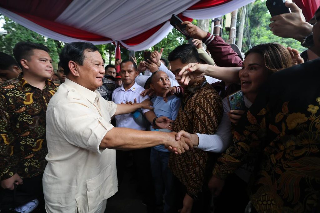 Setiap Berinteraksi dengan Rakyat, Prabowo Merasa Semakin Berenergi