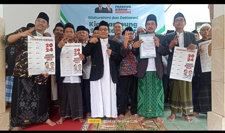 100 Kyai dari Kampung-kampung di Kota Bogor Bersiap untuk Mendukung Prabowo Gibran