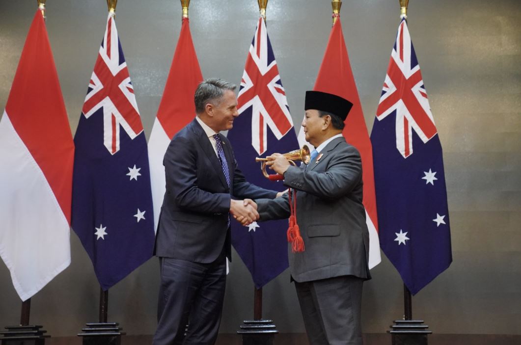 Prabowo Subianto dan Wakil Perdana Menteri Australia Mendiskusikan Kesepakatan Kerjasama Pertahanan