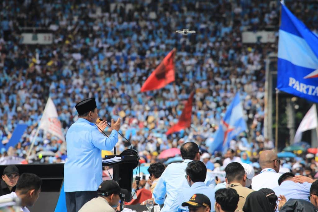 Prabowo Subianto Mulai Kampanye Lebih Awal dengan Mengumpulkan 600 Ribu Warga di GBK