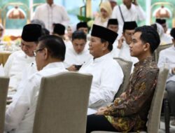 Prabowo Subianto Menghadiri Bukber Partai Golkar Bersama Gibran, Menegaskan Menghormati Proses dan Menunggu Putusan MK