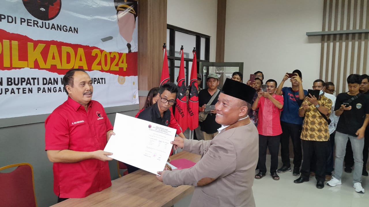 Daftar Bacalon Bupati Pangandaran 2024 dari PDIP oleh Dadang Solhat