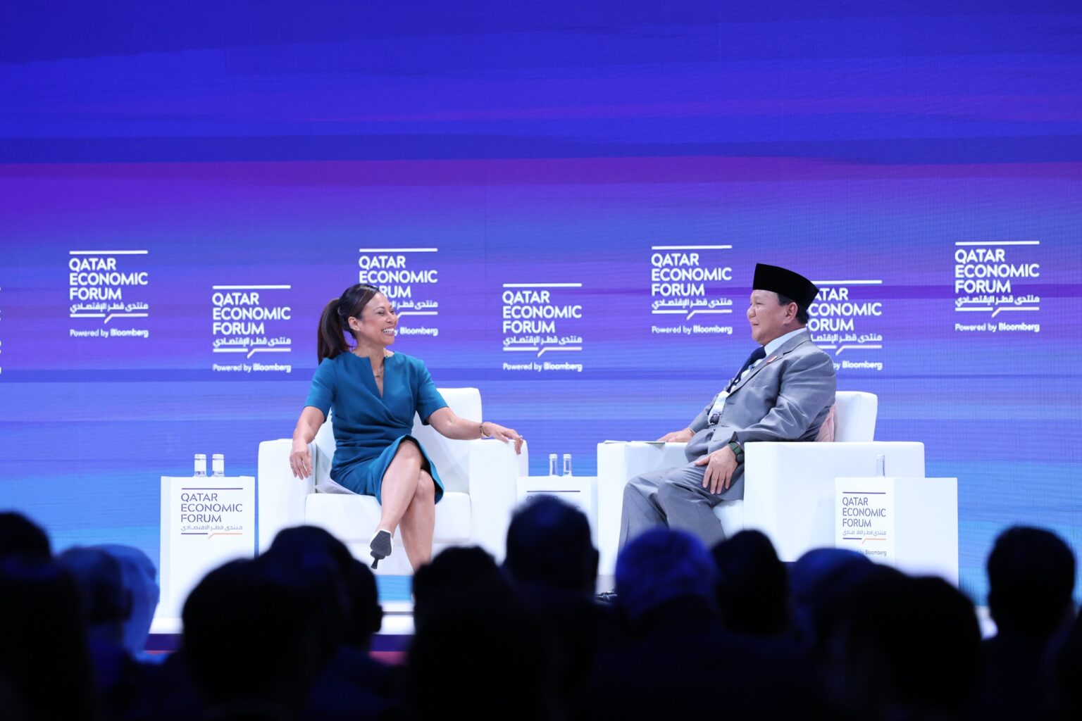 Prabowo Subianto Reveals Key Government Priorities at Qatar Economic Forum: Food, Energy, and Downstreaming