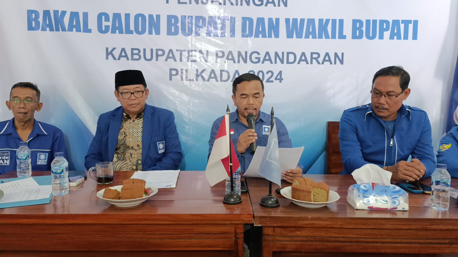 Penutupan Penjaringan Bacabup dan Bawacabup oleh DPD PAN Pangandaran