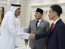 Prabowo Subianto dan Gibran Rakabuming Raka Bertemu dengan Emir Qatar dan Perdana Menteri, Membahas Kerja Sama dan Situasi Gaza