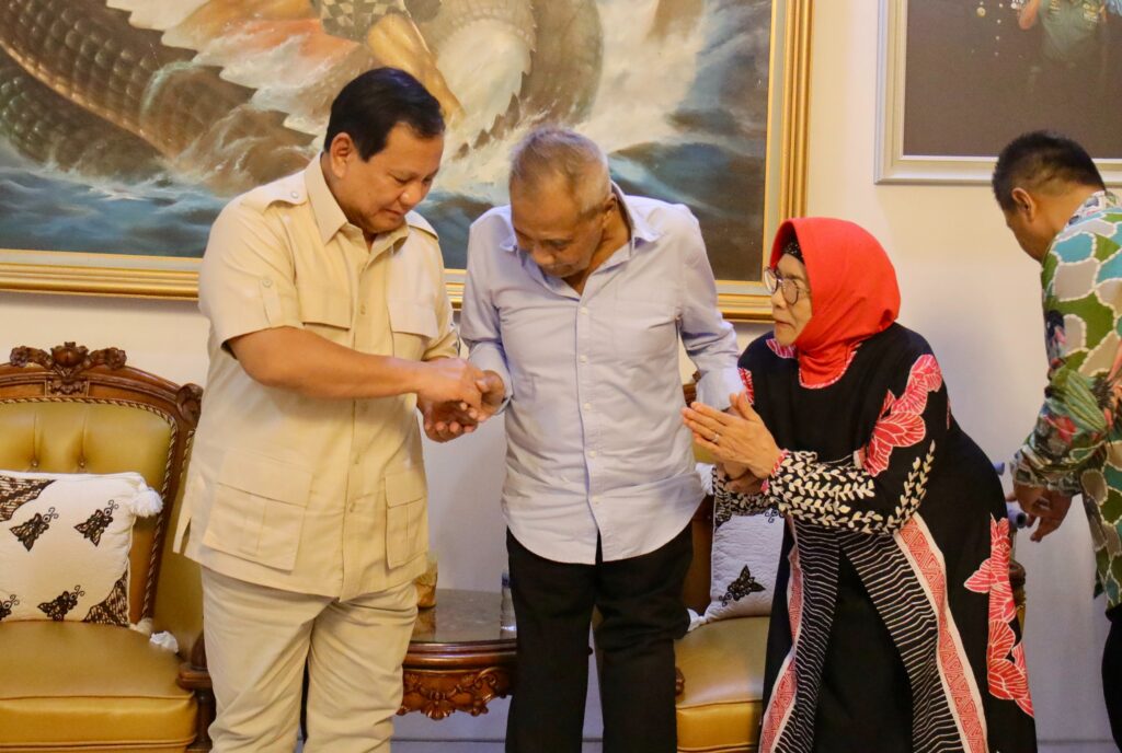 Prabowo Subianto Receives Congratulations from Subagyo HS, Demonstrating Mas Bowo’s Proven Quality