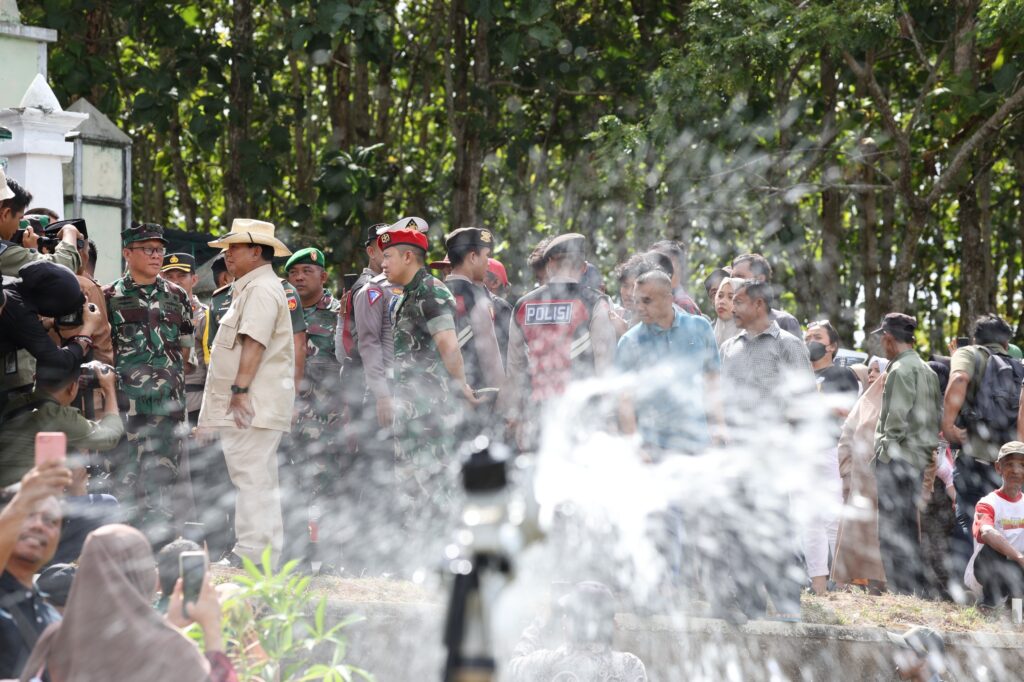 Prabowo Subianto Membantu Penyediaan Sumber Air Bersih di GunungKidul: Hasil Panen Meningkat 3 Kali Lipat dari Sebelumnya