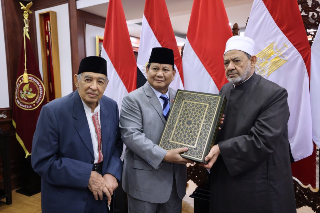 Grand Imam of Al Azhar Prays for Success of Prabowo Subianto’s Leadership in Indonesia