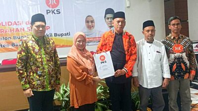 PKS Mengusung Pasangan Amalia Desiana-Wakhid Jumali Sebagai Calon Bupati Banjarnegara yang Pertama