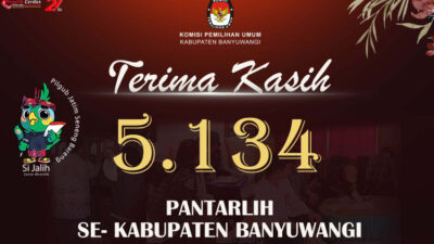 Kerja Pantarlih Dikevalutasi oleh KPU Banyuwangi dan Dinyatakan Selesai