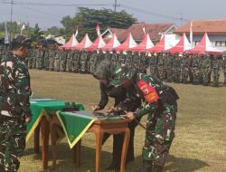 Bupati Mojokerto Memberikan Apresiasi Terhadap Program TMMD ke-121 yang Meningkatkan Infrastruktur Desa