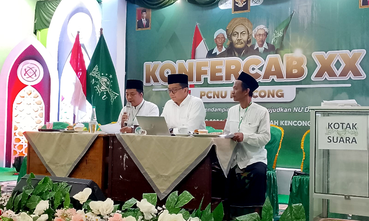 Kiai Laiq dan Gus Ghulam Kembali Dipilih Sebagai Pimpinan PCNU Kencong