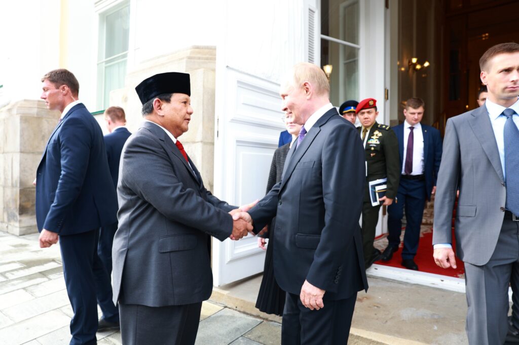 Prabowo Subianto Praises Russia as a ‘Good Friend,’ Emphasizing its Support for Indonesia’s Military