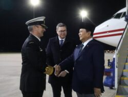 Prabowo Subianto Visits Canberra on Official Trip, Received with Honorary Guard Ceremonies