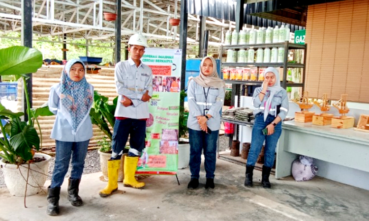 Komunitas ICB Berhasil Mengembangkan Pengolahan Sampah Organik Menjadi Pupuk di Lokasi Tambang Emas Martabe