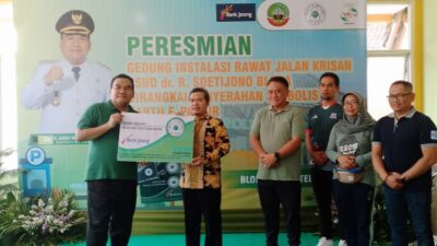 Bank Jateng dan RSUD Blora Menghadirkan E-Parkir dan Gedung Rawat Krisan