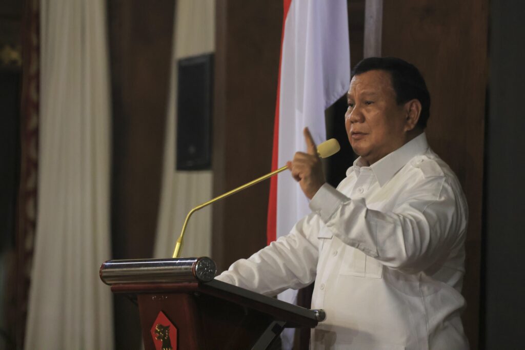 Prabowo Subianto: I Desire to Perish While Upholding Truth and Defending the People