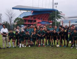 Wartawan Surabaya dan Malang Bersatu untuk Bermain Fun Football