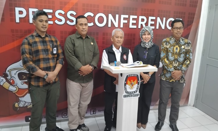 KPU Menetapkan 4 Paslon Peserta Pilkada Cilacap, Pengundian Nomor Urut Akan Dilaksanakan Esok Hari