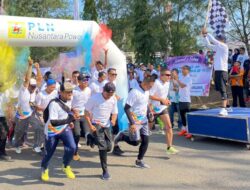 PLN Tanjung Awar-Awar Tuban Merayakan Hari Listrik Nasional ke-79 Tahun dengan Fun Run Nusantara