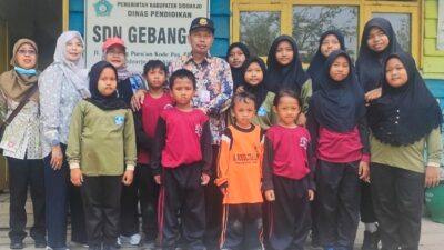 Kepala Dinas Pendidikan Sidoarjo Meninjau SDN Gebang II, Bertemu dengan Sa’fullah dan Melihat Fasilitas Sekolah