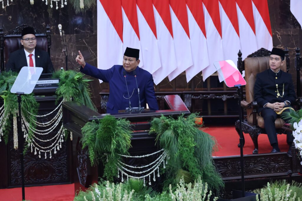 Inauguration Ceremony of the President and Vice President-Elect 2024-2029 Term at the Nusantara Building, MPR/DPR/DPD, Senayan, Jakarta, October 20, 2024