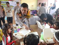 “Polresta Sidoarjo Berbagi Makan Siang Sehat untuk Pelajar: Penemuan Menjanjikan”