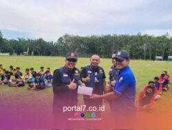 Bung Erwinsyah Buka Turnamen Sepak Bola di Sunkai Utara