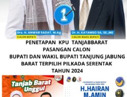 “Pasangan Calon Bupati Tanjung Jabung Barat Terpilih 2024”