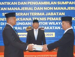 Kanwil Kemenkumham Jateng: Pejabat Baru dan Rasa Memiliki