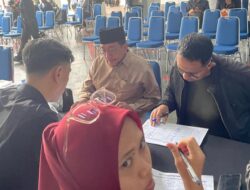 Paslon Faham Pentingnya Tes Kesehatan Pra-Pelantikan