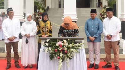 Gubernur Jatim Resmikan Masjid dan Auditorium Baru di SMAN 5 Taruna Brawijaya
