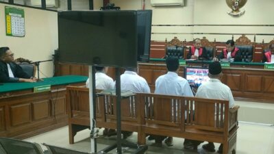 Sidang Tuntutan Kasus Drainase Fiktif di Sidoarjo