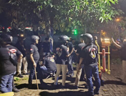 Jatanras Polres Tuban Gagalkan Sweeping, Lima Pemuda Dihukum Push Up