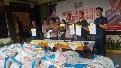 Polres Jember Ungkap Penyalahgunaan Pupuk Subsidi, Diduga Distribusi di Daerah Lain