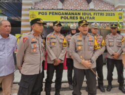 Polres Blitar Ajak Pengguna Jalan Prioritaskan Keselamatan di Musim Mudik
