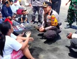 Pengamanan Wisata Pantai Selatan selama Arus Balik Lebaran oleh Kapolres Blitar