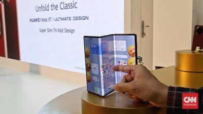 Huawei Rilis Hp Lipat 3 di Indonesia: Harga Rp53 Juta