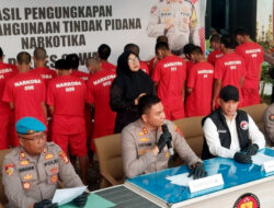 Polres Gowa: Ungkap 62 Kasus Narkoba, 83 Tersangka Ditangkap