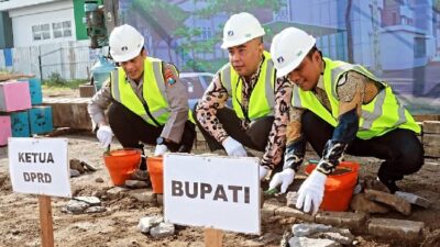 Proyek Gedung RSUD Syamrabu Dibangun dengan Anggaran Rp 64 Miliar