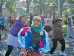 Meriahnya Zumba Party di Grand Mercure Malang