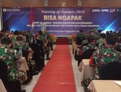 Bank Indonesia Tegal Gandeng Ratusan Babinsa Sosialisasikan CBP Rupiah