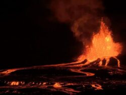 Penyaksian Letusan Gunung Kilauea yang Langka Sejak 1986