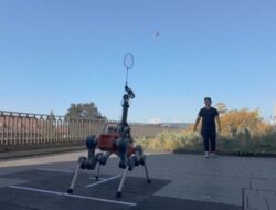 Latihan Robot AI Bulutangkis oleh Ilmuwan Swiss