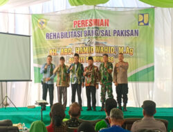 Pemkab Bondowoso Resmikan Rehabilitasi DAM Pakisan: Petani Tlogosari Merasakan Lega